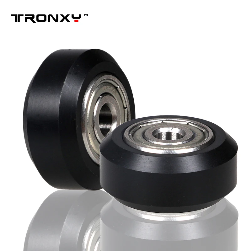 NSK 625ZZ Bearings Passive Round Pulley Tronxy for 3d printer Parts 3D Printer Aluminium profile rail D-type Wheel