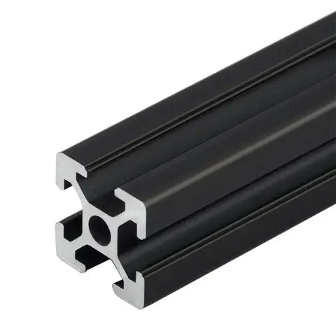 Black Aluminum Profile Rail 100-800mm VENSTPOW
