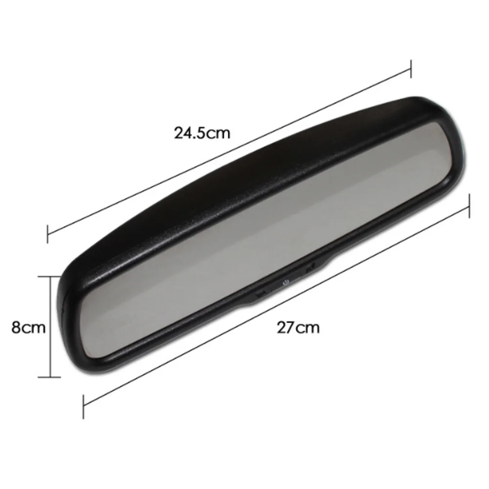 Interior Rear View Mirror Monitor For VW Golf MK4 MK5 MK6 Jetta Passat B5 B6 Polo Tiguan Bora anti-glare upgrade
