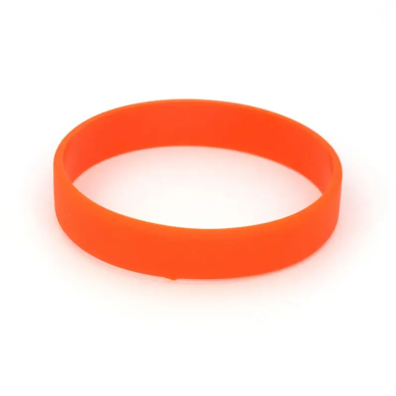 Leere Erwachsene Männer Armband Runde Silikon Armband Armband Armreifen Gummi Armband Sport Spiele Casual Schmuck Geschenk – Detail 9