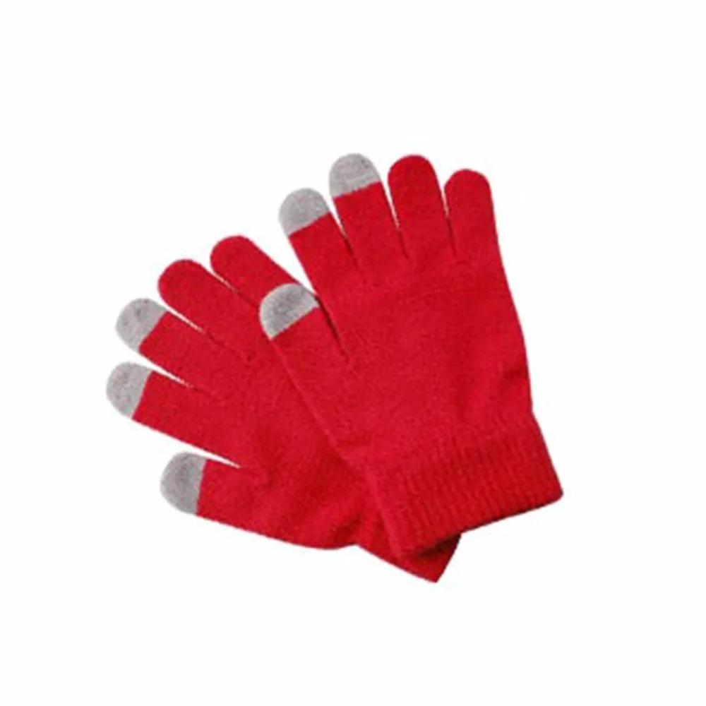 Unisex Winter Warm Capacitive Knit Gloves Hand Warmer for Touch Screen Smart Phone   -MX8