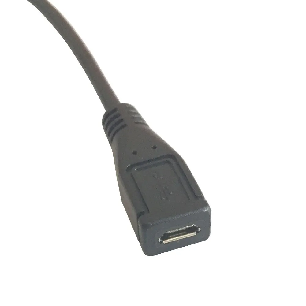 5 قطعة/lote مايكرو usb femea الفقرة مصغرة usb مفتول العضلات كابو adaptador البسيطة usb t بورتا الفقرة مايكرو usb كابو دي دادوس تفعل sexo feminino