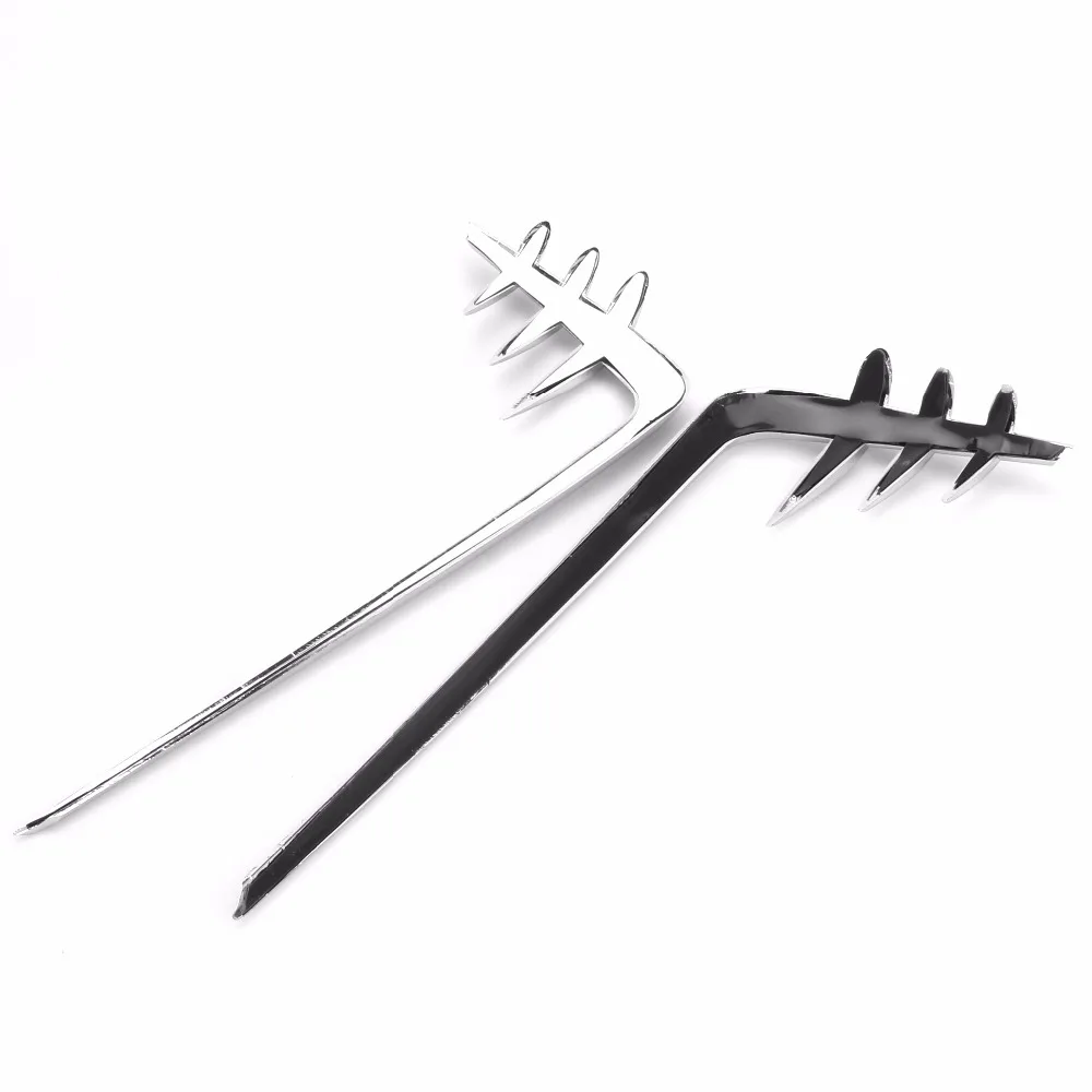 motorcycle Chrome ABS Saddlebag Lid Accents For harley 93-13 Touring with Hard Bags 8646