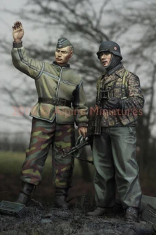 1/35 model kit resin kit  LAH in the Ardennes Set #2 (2 Figures) 247 Unassembled Sculpture for Hobbyists