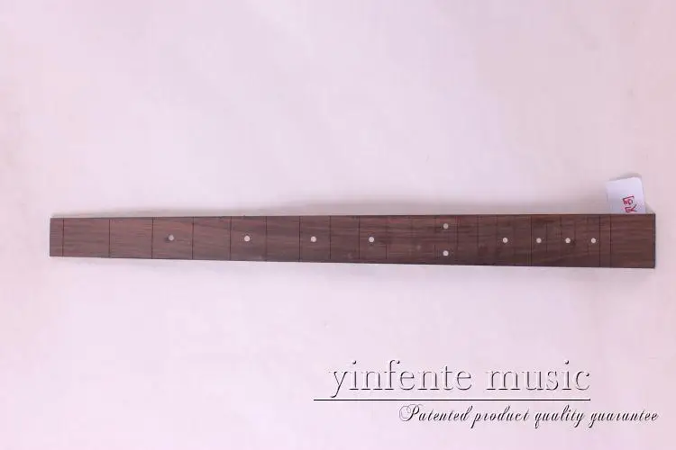 new  high Quality  1 x  bass  Guitar Fretboard electric guitar rose  Wood Fretboard Parts 27  # inlay