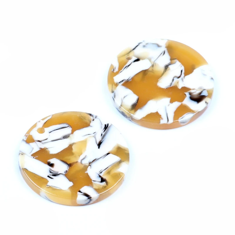 Leopard Print Tortoise Shell Earring Charm, Boho Style