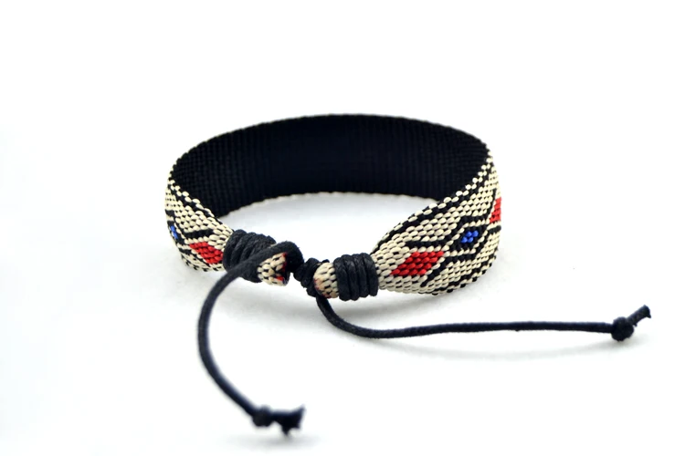 Particular Rope bracelets Original handmade jewelry Braided bracelet Geometric figures  #EZ214