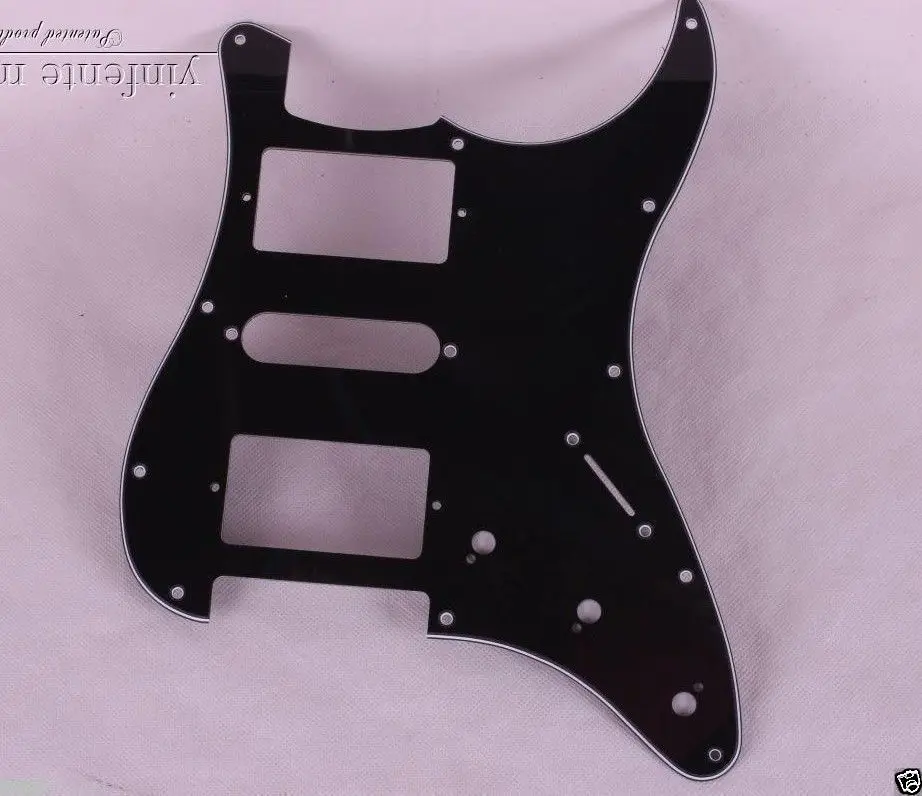 

one RED WHITE BLACK color New Electric Guitar Pickguard flame HSH S trat Guitar parts #1914