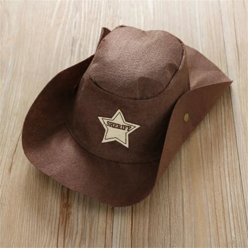 Halloween Baby Costume Cowboy Sheriff Fancy Party Rompers Hat Scarf Cool Infant Baby Clothes Outfit