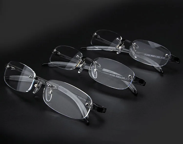 Neue rahmenlose Myopie-Brille für Männer und Frauen, ultraleichte, randlose Kurzsichtbrille, Kurzsichtbrille -1,0 -1,5 -2,0 bis -4,0 – Detail 10