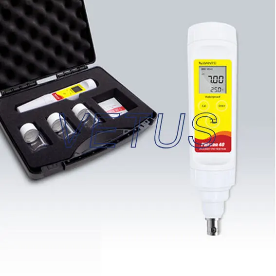 Portable PH meter multifunction pen type PH tester PHscan40BNC