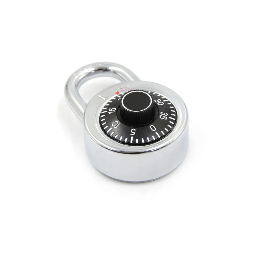 Rotary Padlock Digit Combination Code Lock Safe Round Dial Number Luggage Suitcase Security Bicycle Suitcase Drawer Cabinet