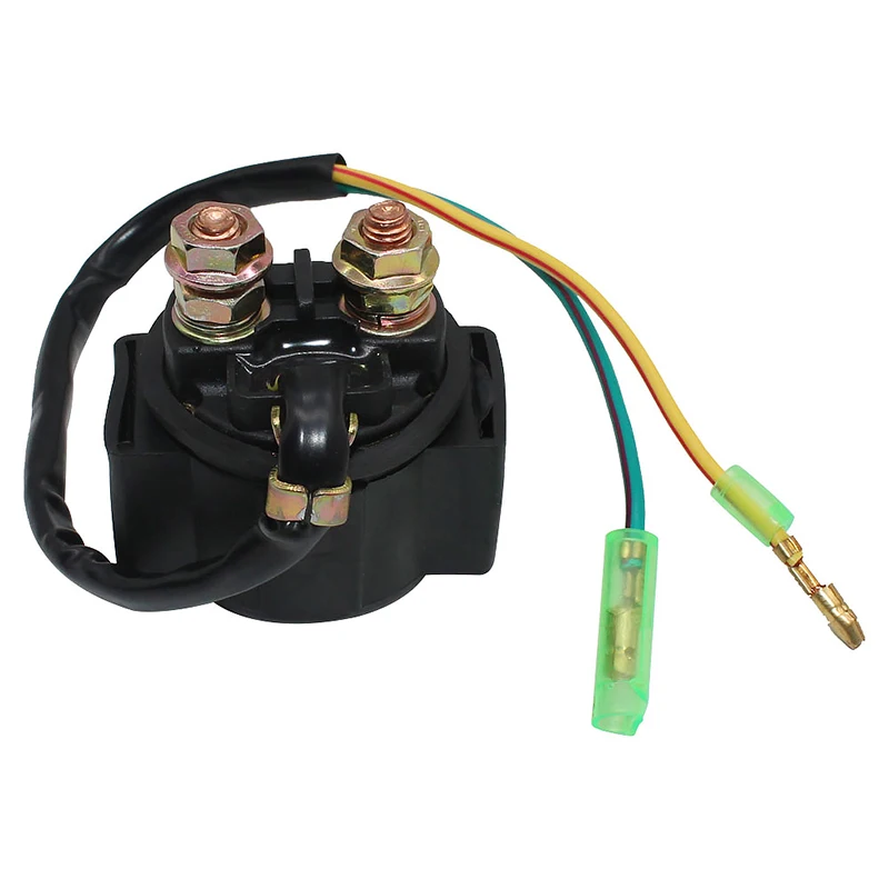 Motorcycle Starter Relay Solenoid Electrical Switch for Kawasaki KZ250 CSR KLT250 1982 ATV/KZ250 LTD KZ440 1983