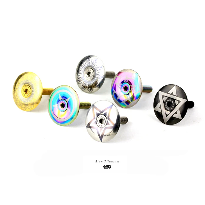 

S-PART Titanium bike headset top cap headset cover bicycle part
