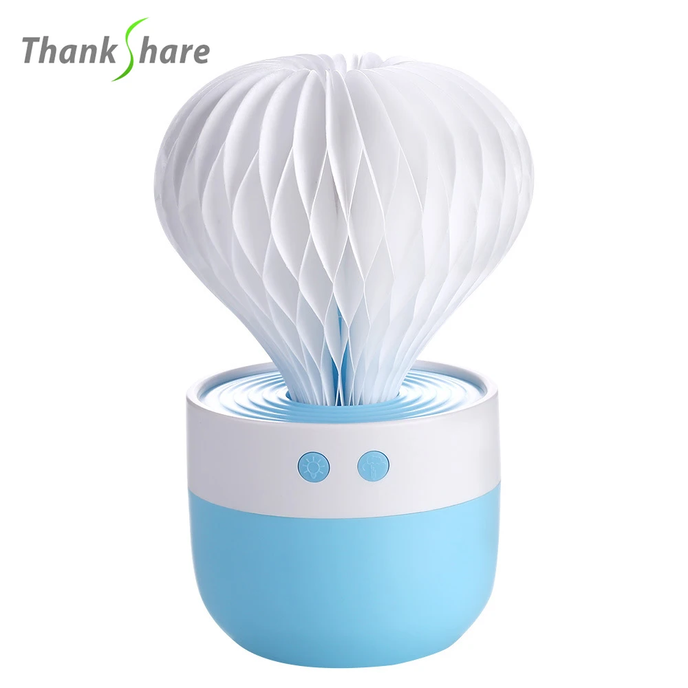 THANKSHARE USB Aromatherapy Essential Oil Diffuser - 130ml Car Portable Mini Ultrasonic Cool Mist Aroma Air Humidifier for Home