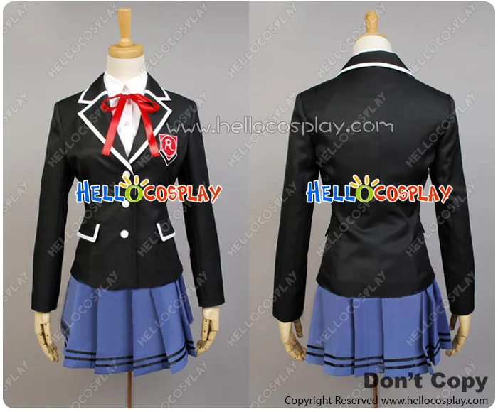 

Date A Live Cosplay Origami Tobiichi Costume School Girl Uniform H008