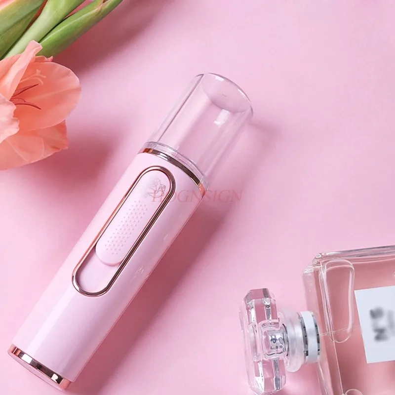 بخاخ عداد المياه الصغير المحمول أداة تجميل الوجه بالبخار المرطب آلة الرش البارد قطعة أثرية بيع