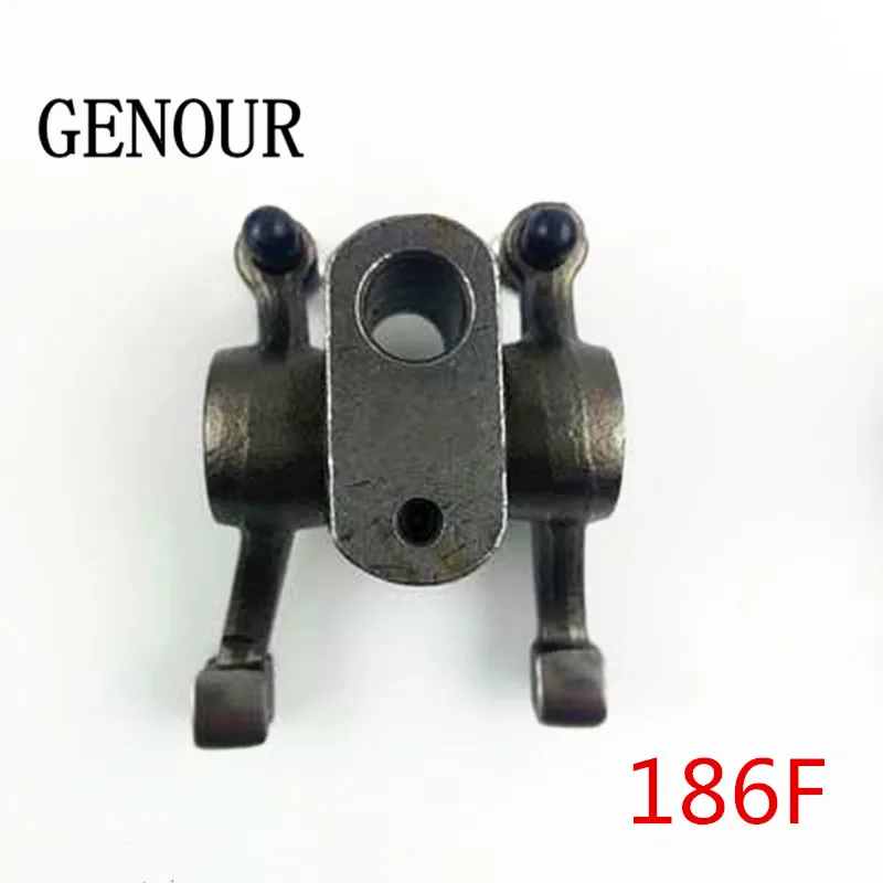 

186F Rocker Arm Assembly For 5KW 6KW Single-cylinder air-cooled diesel engine 9HP tiller micro tillage machine parts