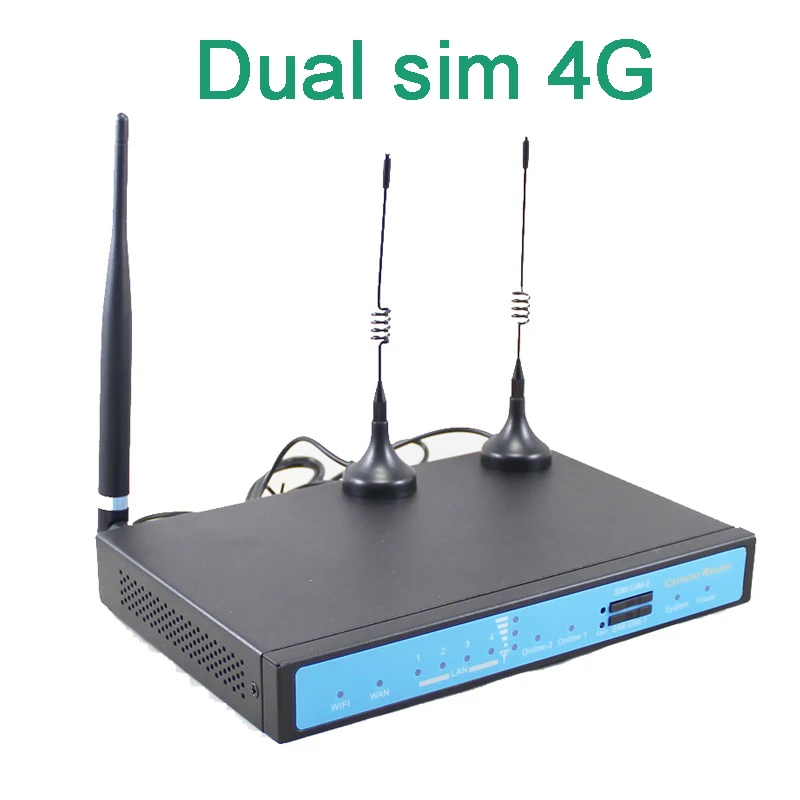 

Free Shipping! YF360D Series LTE FDD TDD industrial dual sim 4G router for M2M Application