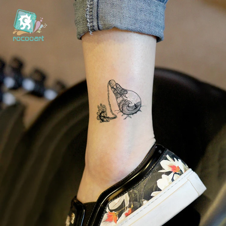 10 Leuchtende Ozean-Tattoo-Aufkleber – Im Dunkeln Glühend, Wasserfest, Für Kinderpartys