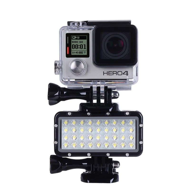 For Dji GoPro Underwater Light Diving Waterproof LED light For GoPro Hero 10 9 8 7 5 6 4 Max Session Osmo 2 Action Accessories