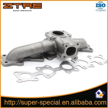 Turbo manifoldu Audi S2 S4 S6 RS2 K24 K26 20V dökme demir desen Turbo Turbolade manifoldu