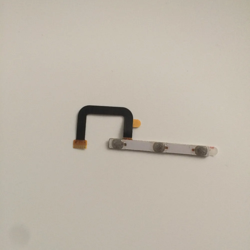 New Power On Off Button+Volume Key Flex Cable FPC Repair Replacement Accessories For Doogee T6 Phone  + Tracking