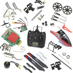 XK K130 2.4G RC Helicopter spare parts motor blade gear Receiver ESC Landing gear shaft charger Rotor Bearing rod Tail etc