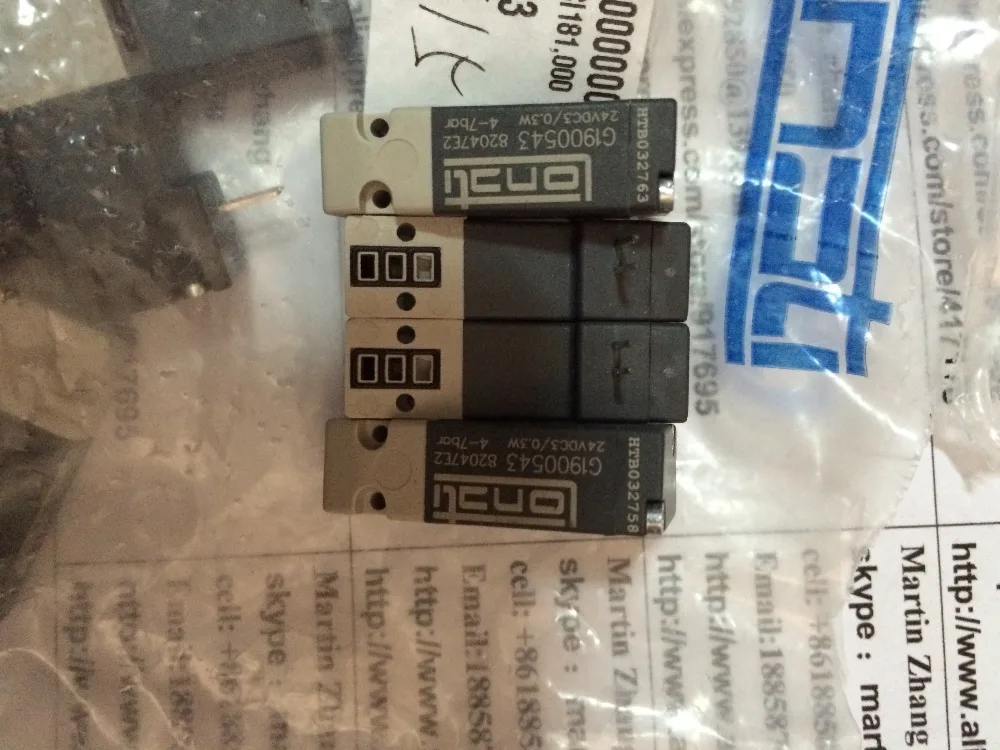 Lonati serii skarpety korzystać z oryginalnego EV 10mm elektrozawór G1900543-82047E2