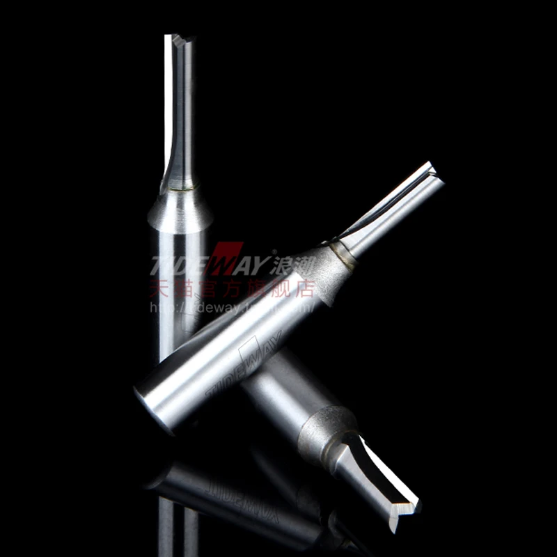 1/2*2*6 Houtbewerking Router Bit Hardmetalen Cnc Cutter Tct Straight Bit Tideway 3137