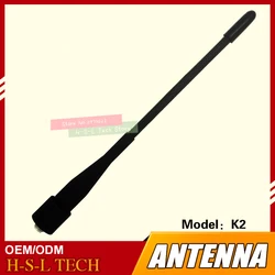Walkie Talkie Rubber Antenna 144/430Mhz UV Smafemale Interface For Quansheng TG-K2UV TG-K2ATUV TG-UV2/UV2PLUS/45UV/K4ATUV/620