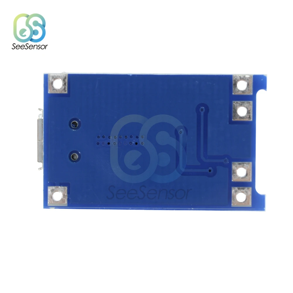 5Pcs TP4056 5V 1A Micro USB 18650 Lithium Battery Charging Board Charger Module with Protection Dual Functions