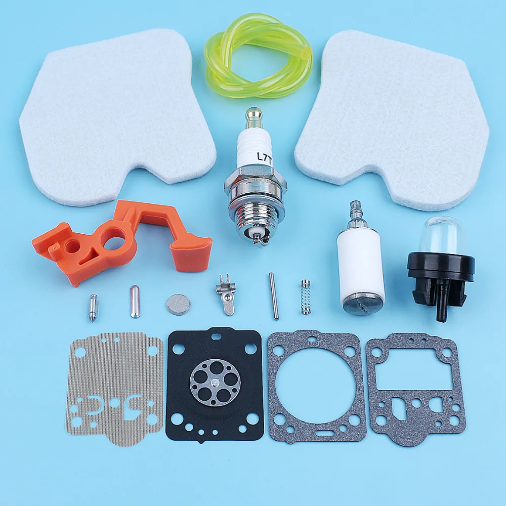 Imagem -05 - Filtro de Combustível de ar para Motosserra Service Carb Kit Chainsaw Spare Part Primer Bulb Spark Plug Grupo Peça Sobresselente de Substituição Mcmarloch Cs340 Cs380