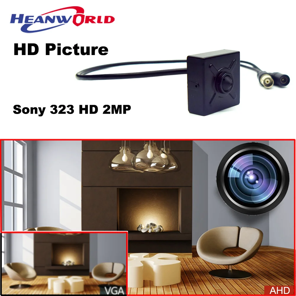 Full HD Sony 2MP AHD Camera 1080P CCTV System Surveillance Cameras Indoor Security Camera Pinhole Lens Super mini Smallest Cam