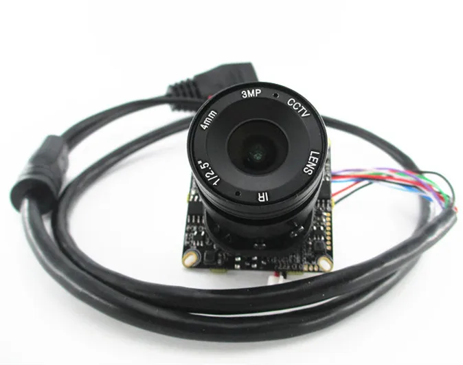 2mp Full-HD CCTV 1080P IP Camera Module PCB Main Board 2.0mp Hisilicon+4mm lens