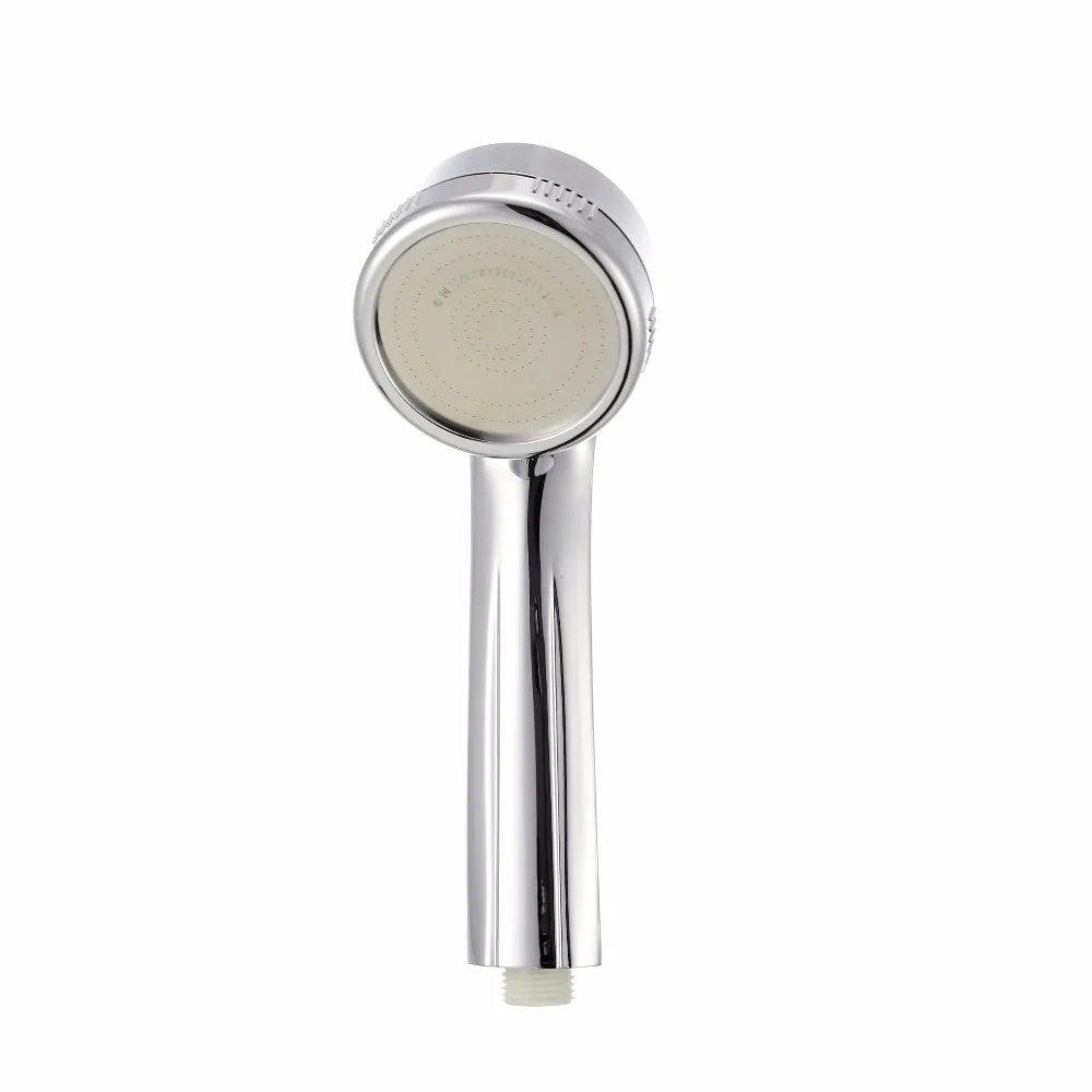 VEHHE Runde Chrom-überzogene Hand Dusche Kopf Hochdruck Bad Wasser-saving Dusche Set
