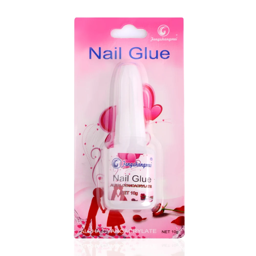 

fengshangmei 10g Acrylic Art Nail Glue Transfer Fast Drying False Tips Manicure Nails Glue Decoration