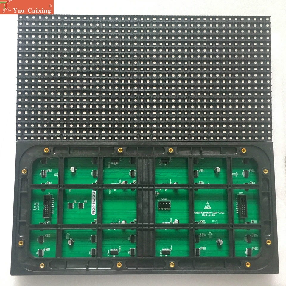 P8 RGB Pixel Panel HD Display 40X20 Dot Matrix Smd Led Modul Hub75 Layar Iklan Papan Iklan