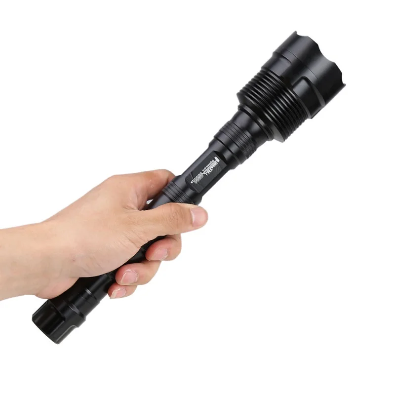 Anjoet 6000Lm Hunting Powerful 3xT6 LED Tactical Flashlight 18650 Lantern Torch Llight+Battery+Charger+Remote Switch+Gun Mount