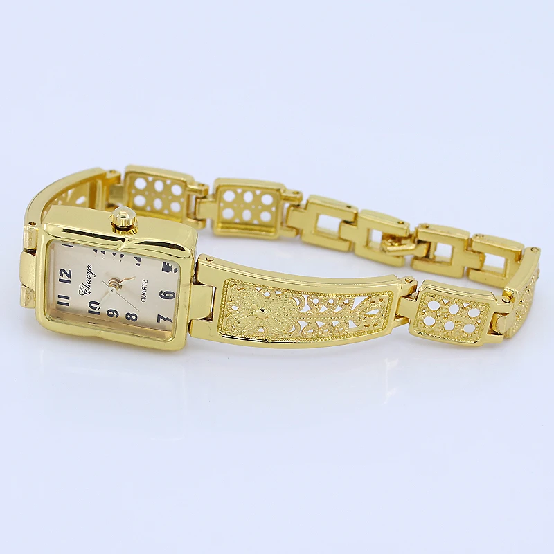 Chaoyada-ساعة يد أنالوج من الفولاذ المقاوم للصدأ للنساء ، أنيقة ، عتيقة ، فراشة مخرمة ، هدية للأمهات