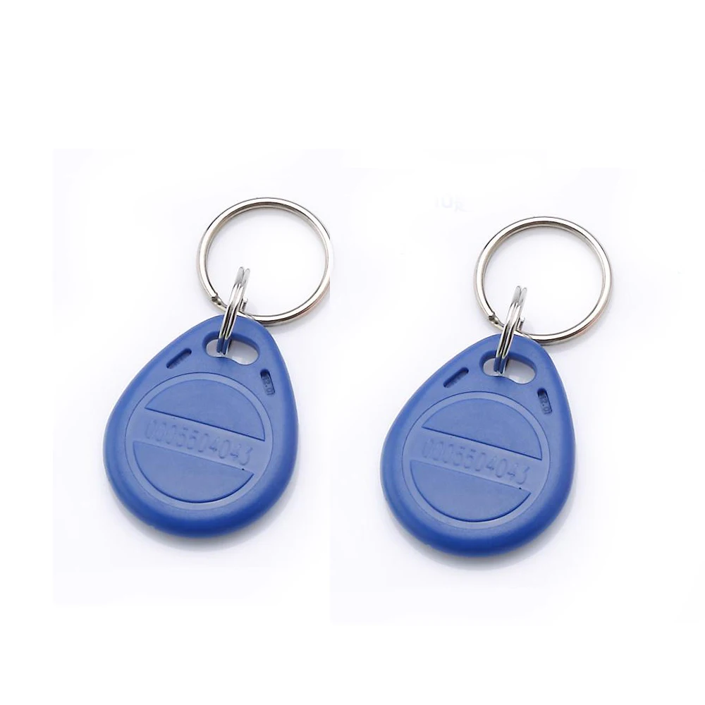 100PCS /125Khz RFID Proximity ID Card Token Tags Key Keyfobs for Access Control Time Attendance