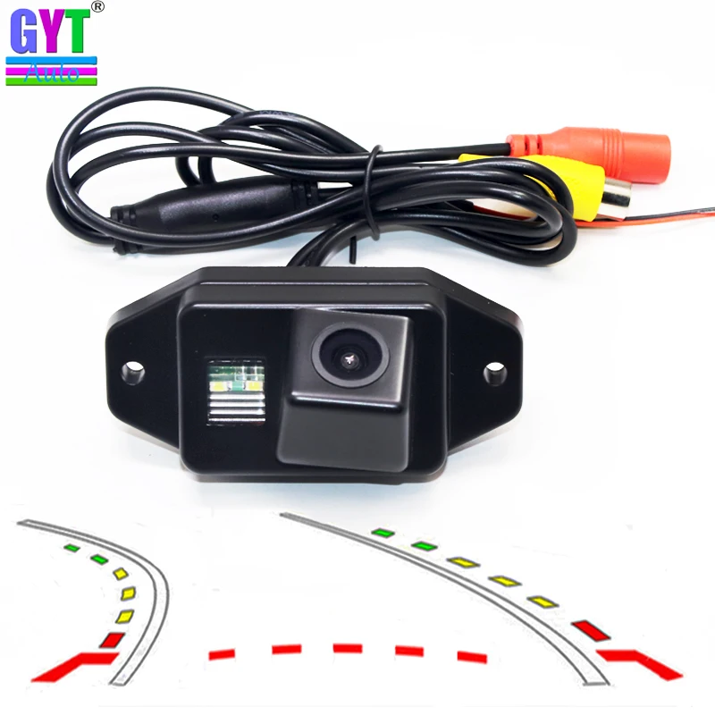 

Dynamic Trajectory Car Rear View parking Camera For Toyota Prado Land Cruiser 120 backup reversing camera