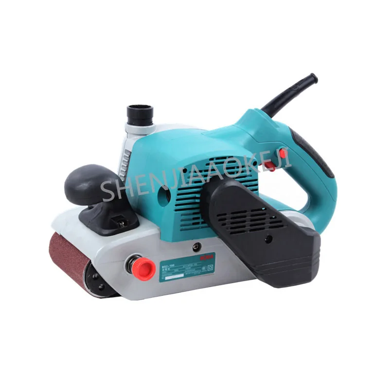 Portable sand belt machine Woodworking metal polishing Sandpaper machine grinding machine 1400W/1010W