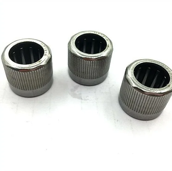 100pcs/lot HF081412 8x14x12 mm knurling One Way Clutch Needle roller Bearing 8*14*12mm