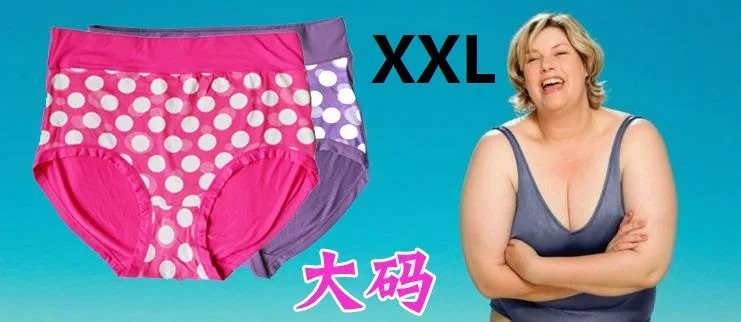 

XXL Plu Size Womens Comfort Revolution Seamless Brief Panty Hipster Underwear Cotton Panties Lady's Briefs 6Pack