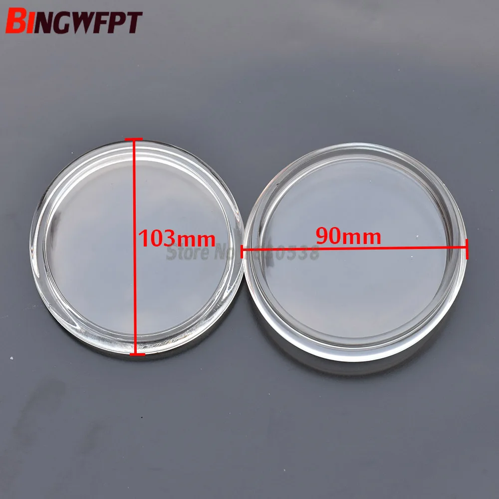 2pcs Oval 90X103mm Fog Lamps Lights Tempered Glass Anti-fog Glass For Renault CLIO 2/3 LAGUNA MODUS ESPACE 4 GRAND MODUS WIND