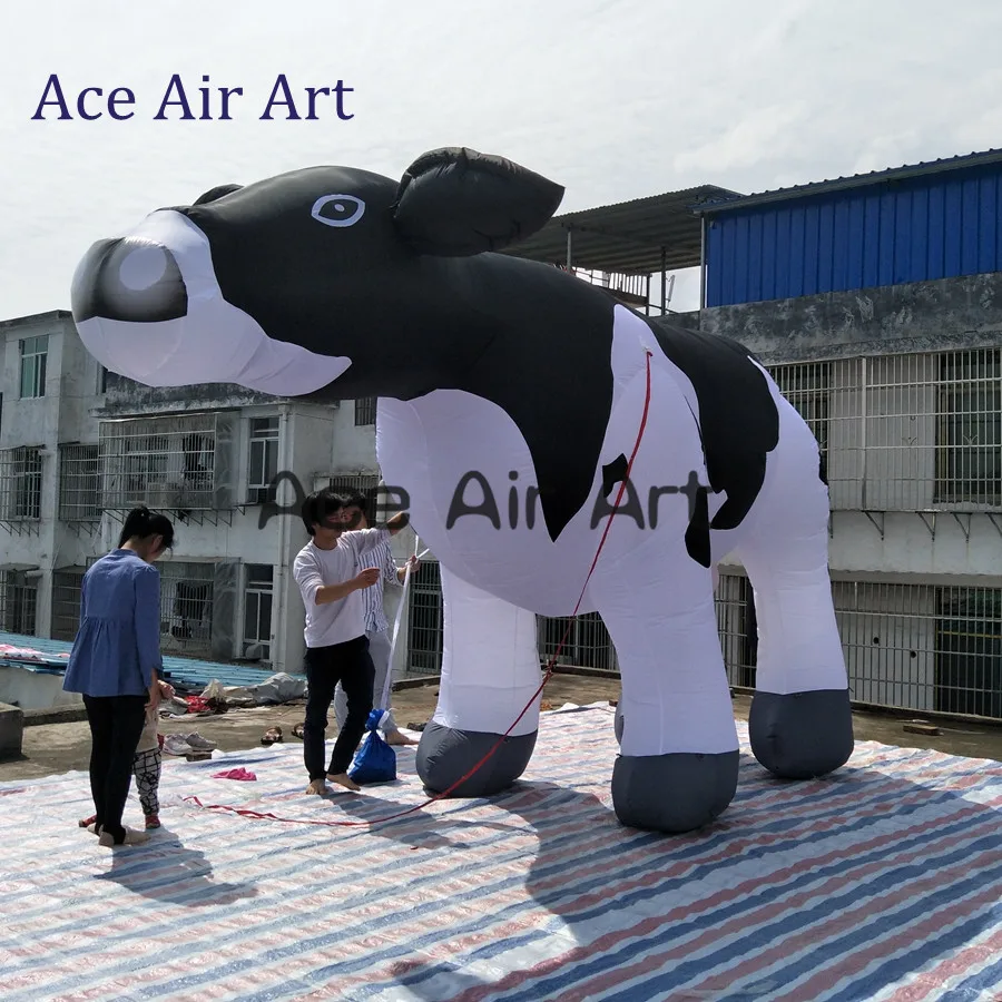 Customizable Giant Inflatable Animal,Inflatable Cow,Cattle For Milk Promotion And Farm Advertising