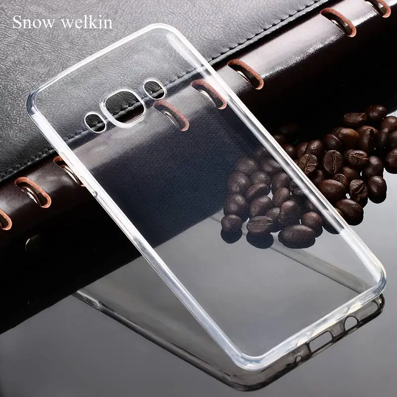 Snow Welkin Transparent Clear Silicone Soft Ultra Thin TPU Back Cover Case For Samsung Galaxy J5 2016 J510FN J510F J7 2016 J710F