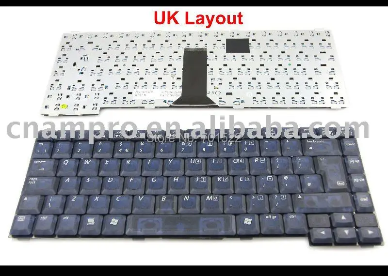 New Laptop Keyboard for BENQ Joybook 5000 5100G 5100U Dark Blue UK GB ENglish  version - K011126F1