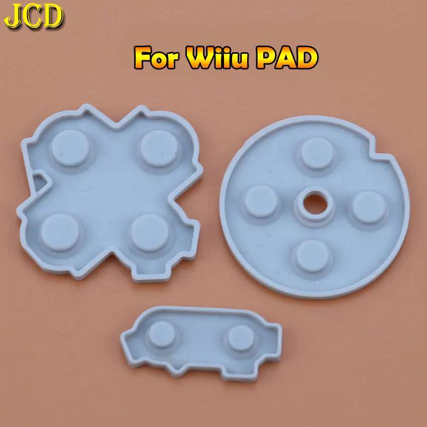 JCD 1Set For Nintend Wii / WIIU PAD / WII PRO for SNES SFC / NES PC Console Conductive Rubber Silicone Pads Buttons